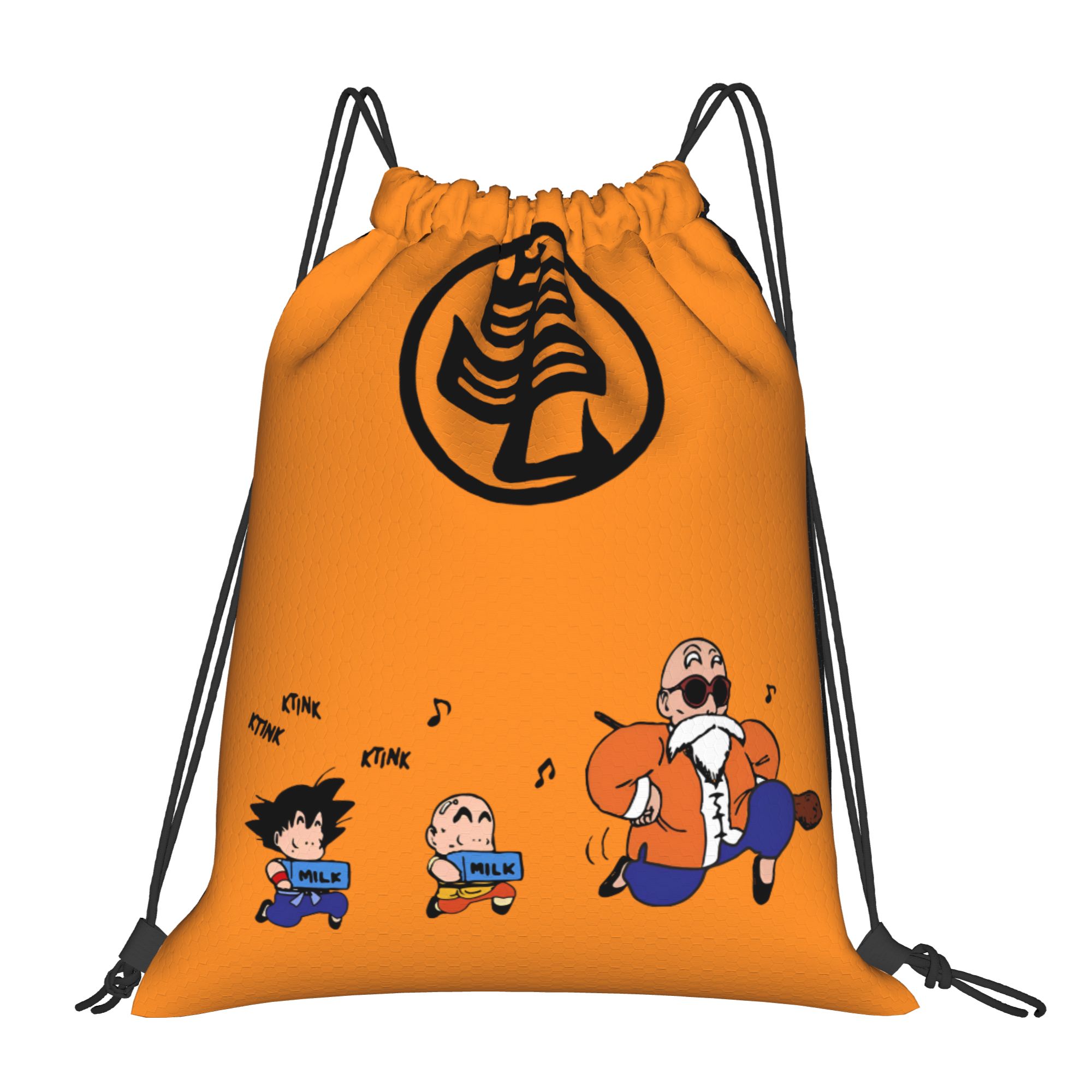 Drawstring Gym Bag - ดี-ดราก้อน บี-บอล มาสเตอร์ส โรชิสกระเป๋าเป้สะพายหลังแบบมีเชือกผูก กระเป๋าผู้ชาย น้ำหนักเบา