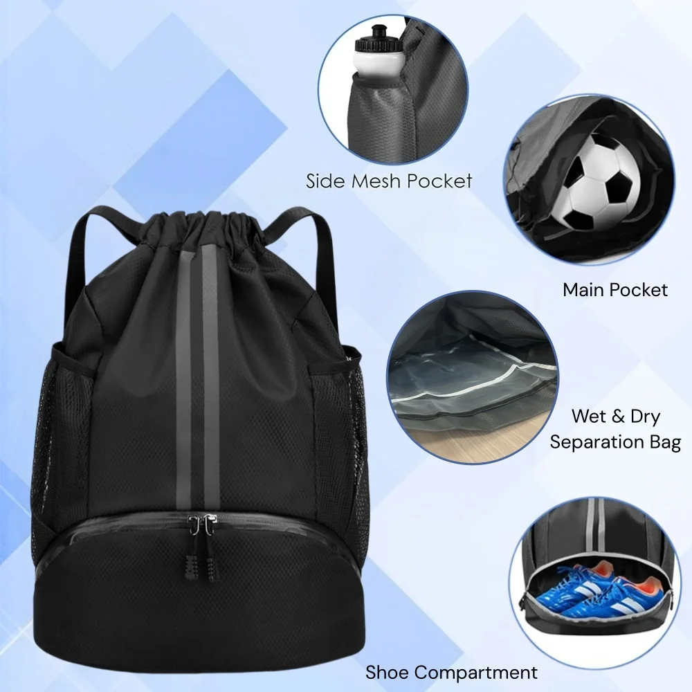 กระเป๋าเป้กีฬาแบบมีเชือกผูก, ก - Drawstring Gym Bag บทวิจารณ์และราคา