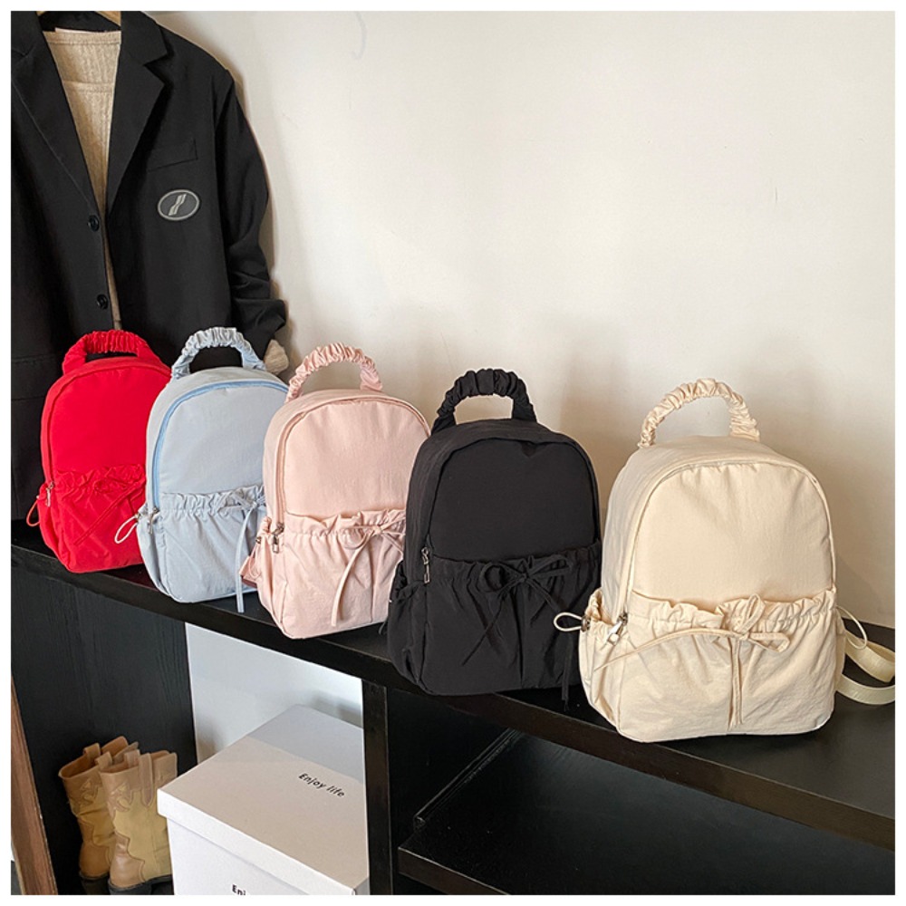 กระเป๋าเป้สะพายหลังผู้หญิงสไตล - Canvas Backpack Casual บทวิจารณ์และราคา