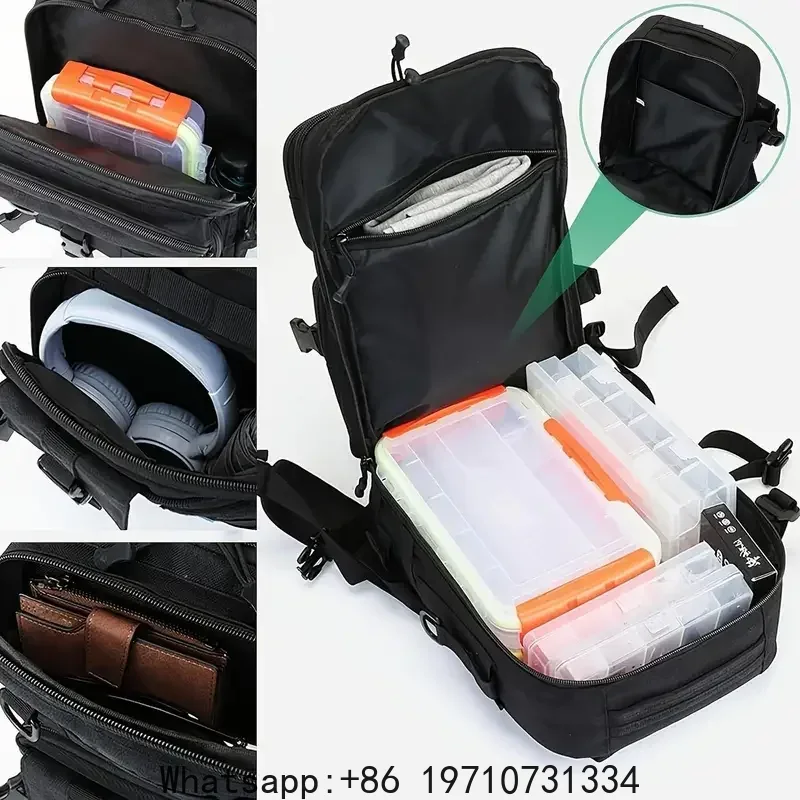 กระเป๋าเป้สะพายหลังกันน้ำ 1000 - Hiking Backpack Waterproof บทวิจารณ์และราคา