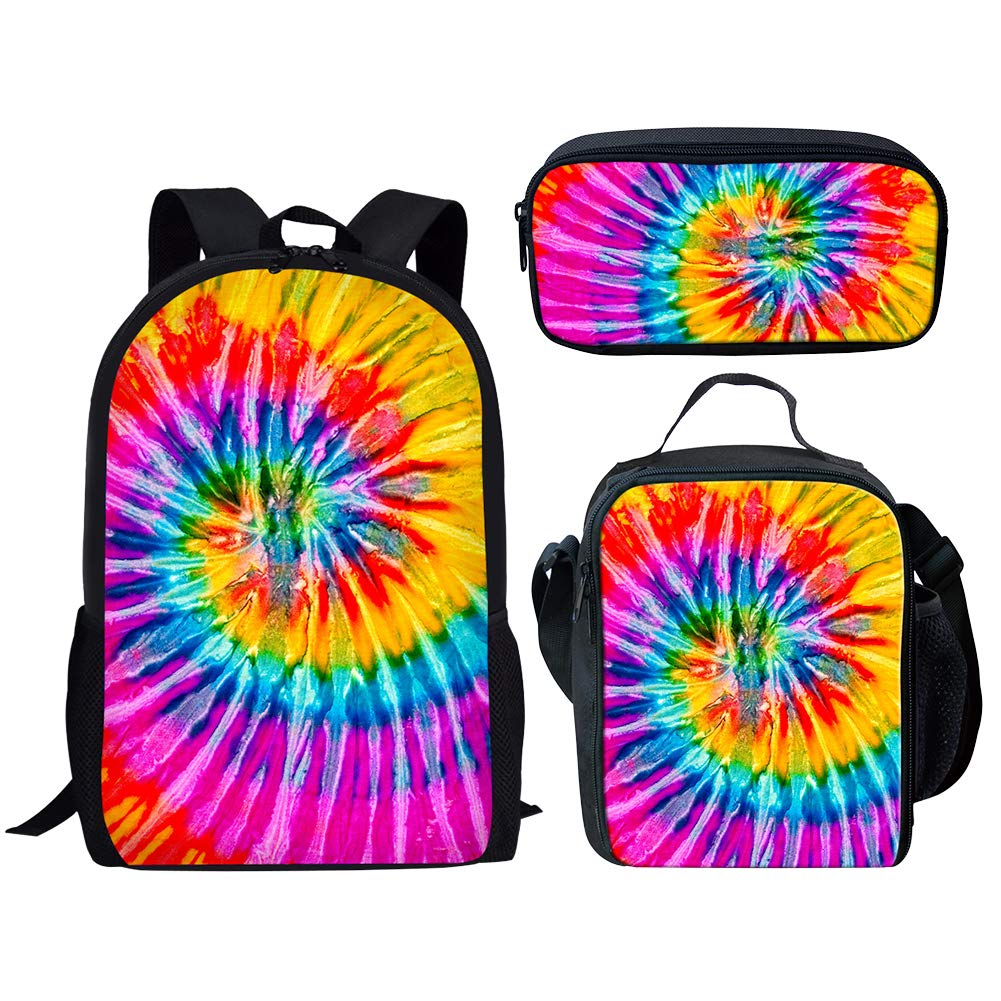 กระเป๋าเป้ลายสายรุ้ง 3 ชิ้น สำ - School Backpack Teen บทวิจารณ์และราคา