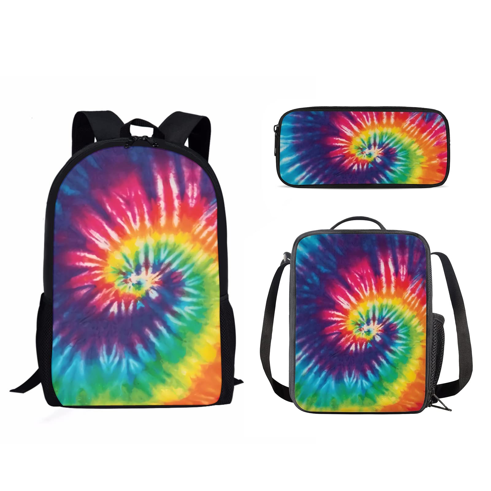 กระเป๋าเป้ลายสายรุ้ง 3 ชิ้น สำ - School Backpack Teen บทวิจารณ์และราคา