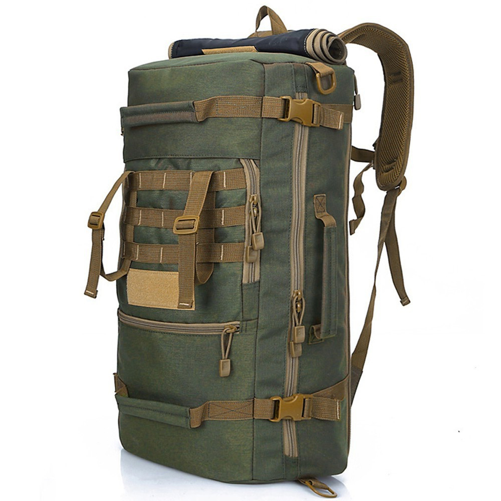 50L ยุทธวิธีทหารกระเป๋าเป้สะพา - Rucksack Military Style บทวิจารณ์และราคา