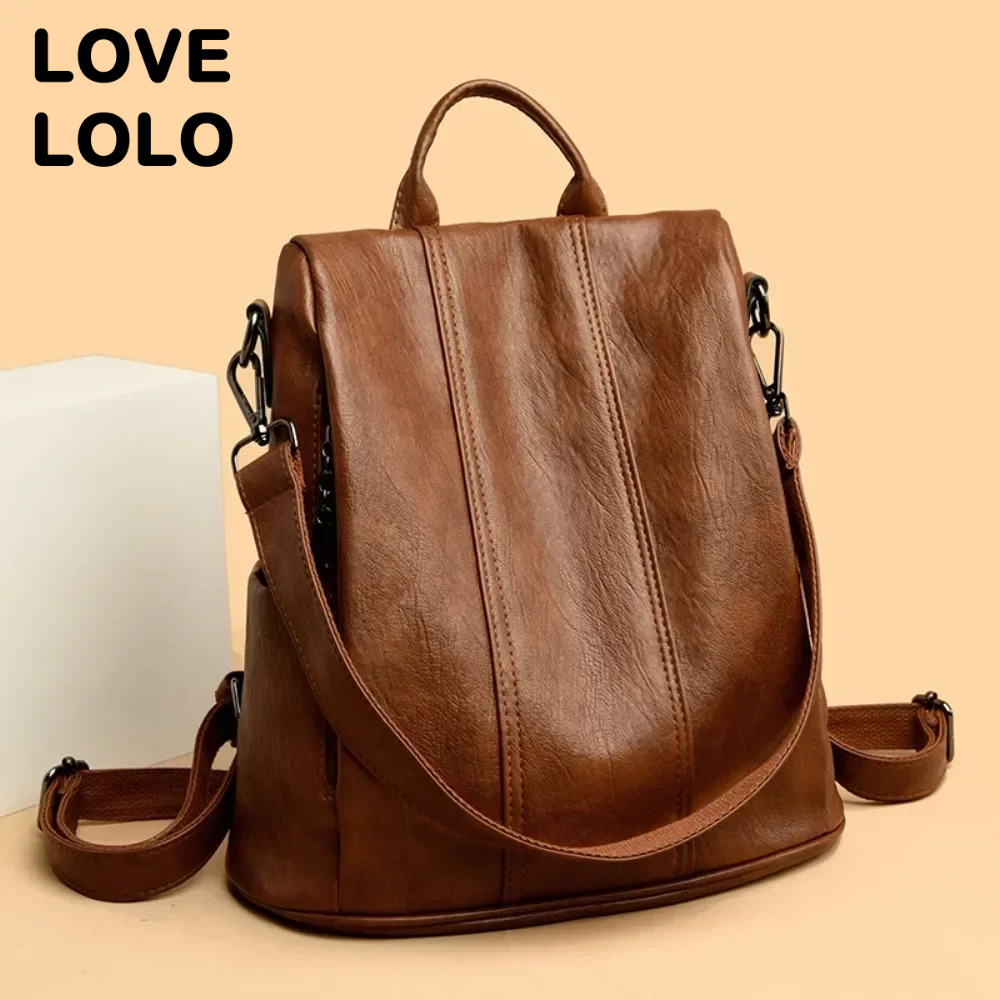 ใหม่กระเป๋าเป้สะพายหลังแล็ปท็อ - Leather Backpack Vintage บทวิจารณ์และราคา