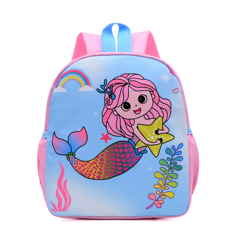 กระเป๋าเป้สะพายหลังลายการ์ตูนไ - School Backpack Teen บทวิจารณ์และราคา